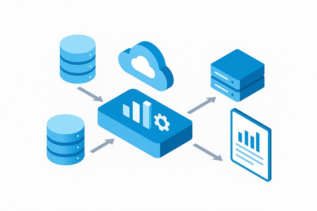 m-result, the data company: ETL/ELT Strecken