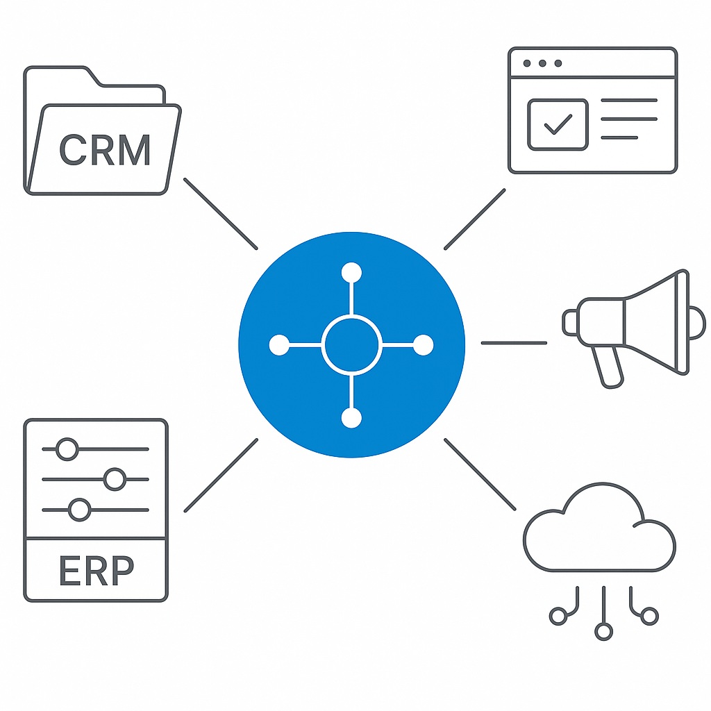 m-result, the data company: Schnittstellenmanagement